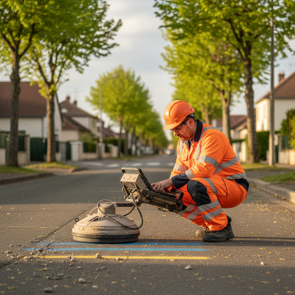 Détection de réseaux enterrés à Villepreux : services complets et fiables
